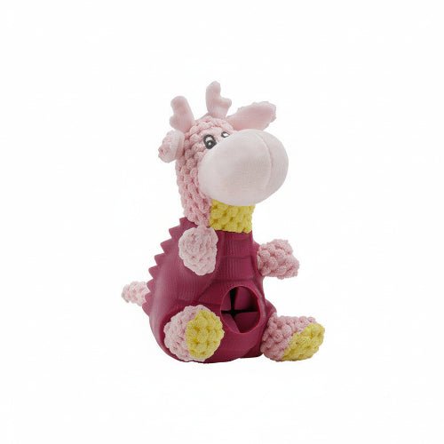 Squeaky Food Dispensing Pet Toy for Dogs and Cats