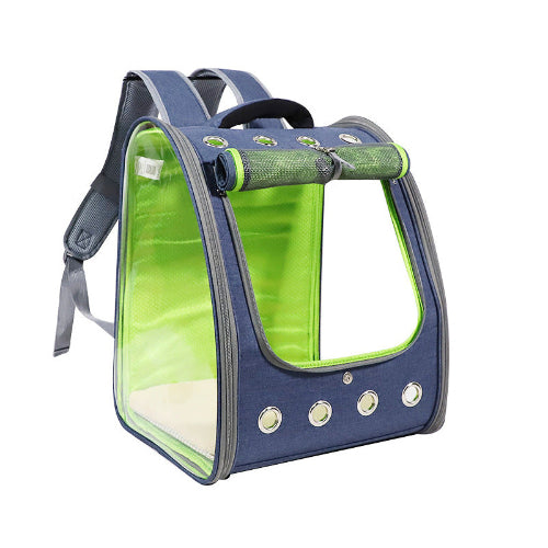 Transparent Pet Backpack Carrier for Small Cats and Dogs Travel Bag