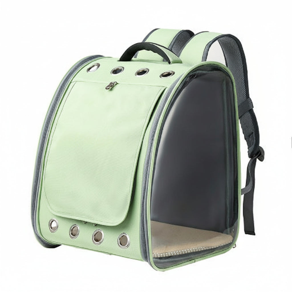 Transparent Pet Backpack Carrier for Small Cats and Dogs Travel Bag