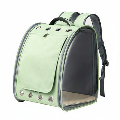Transparent Pet Backpack Carrier for Small Cats and Dogs Travel Bag