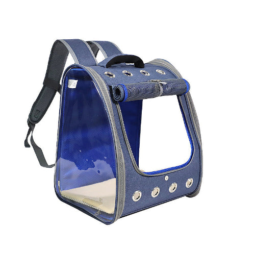 Transparent Pet Backpack Carrier for Small Cats and Dogs Travel Bag