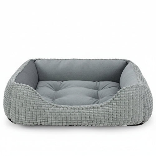Washable Orthopedic Rectangular Bolster Dog Bed & Sofa